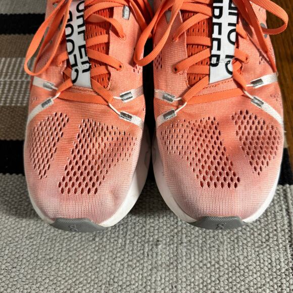 On Cloudsurfer Running Athletic Sneaker Mens 12.5 Flame Orange White Athleisure main image 4
